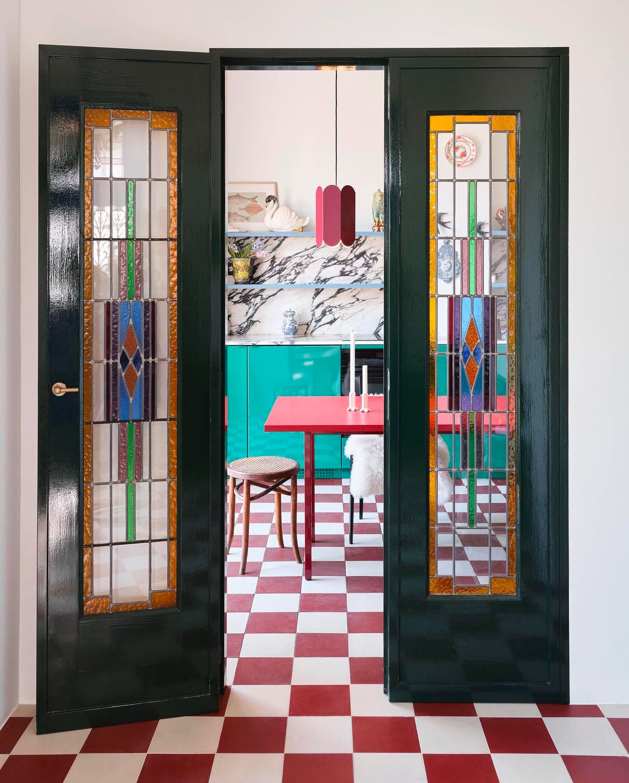 Kitchen doors (Photo: Instagram / Muller Van Severen)