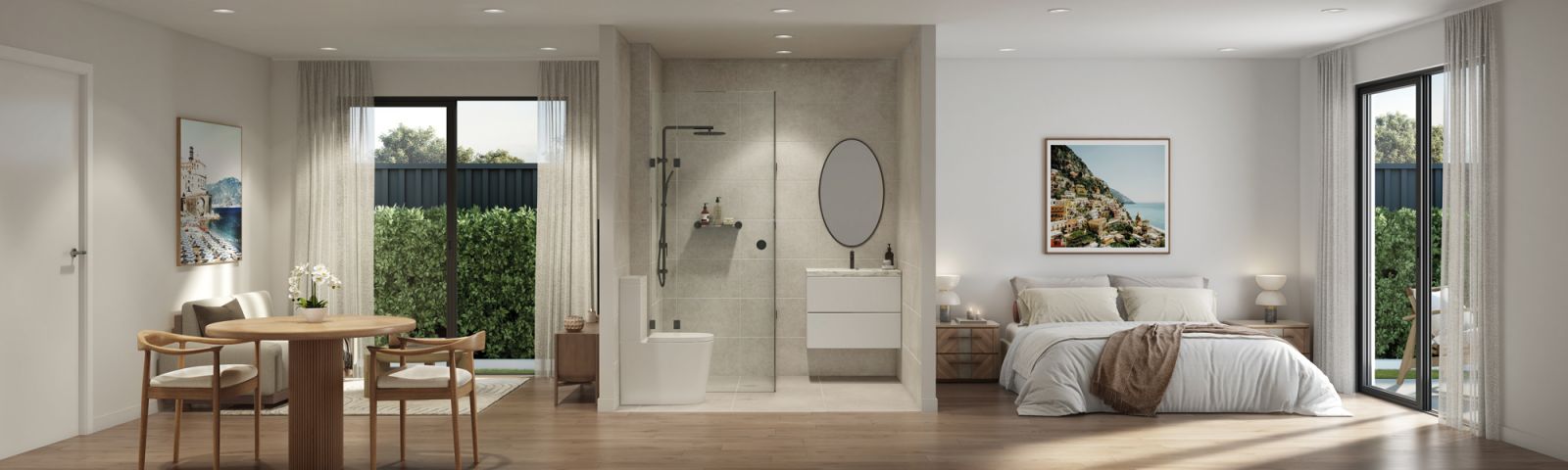 Solaris Property Group’s designs are characterised by a soothing, muted colour palette
