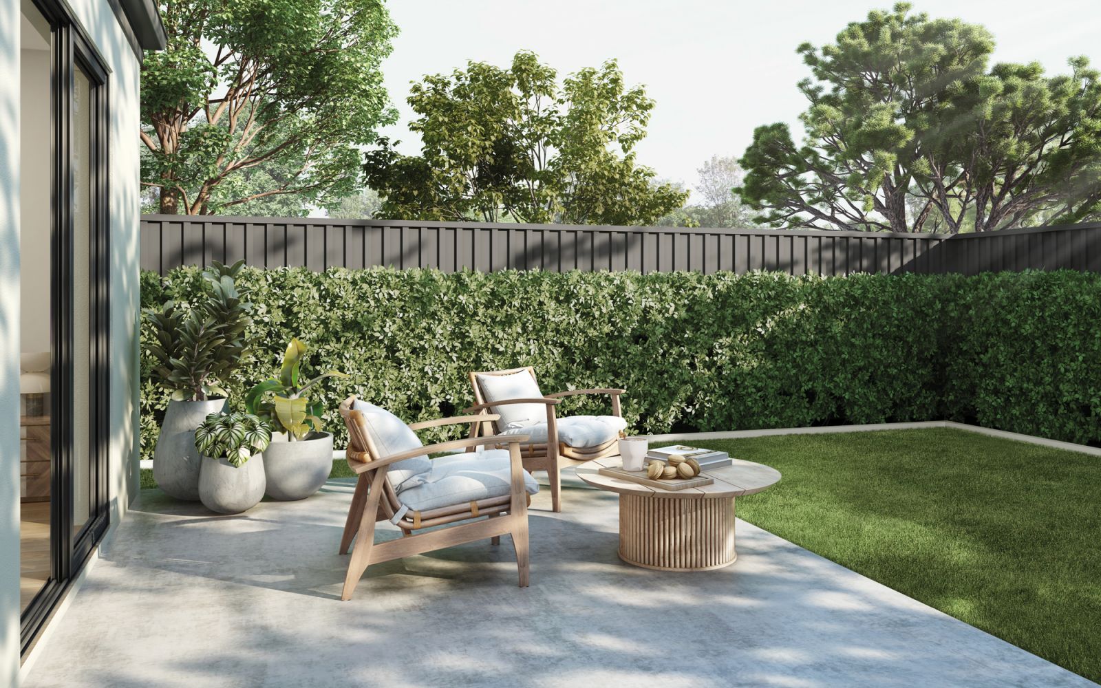 The outdoors of this Solaris Property Group project