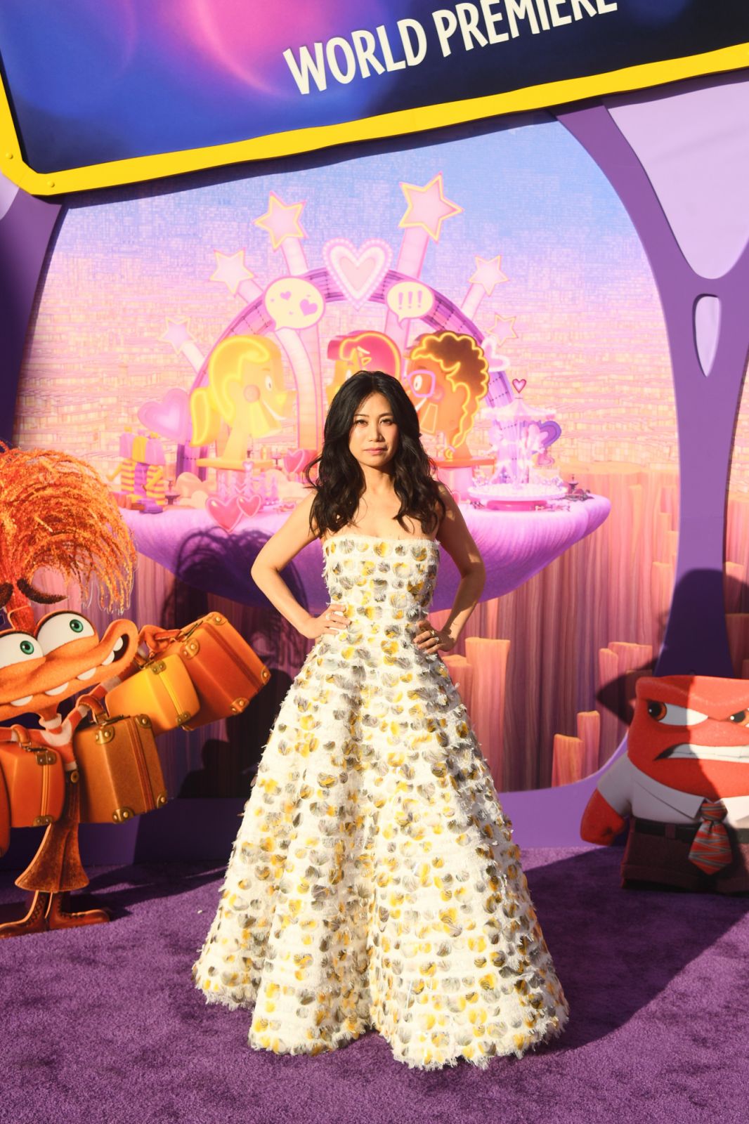 LOS ANGELES, CALIFORNIA - JUNE 10: Liza Lapira attends the World Premiere of Disney and Pixar's "Inside Out 2" at El Capitan Theatre in Hollywood, California on June 10, 2024. (Photo by Alberto E. Rodriguez/Getty Images for Disney/Pixar)