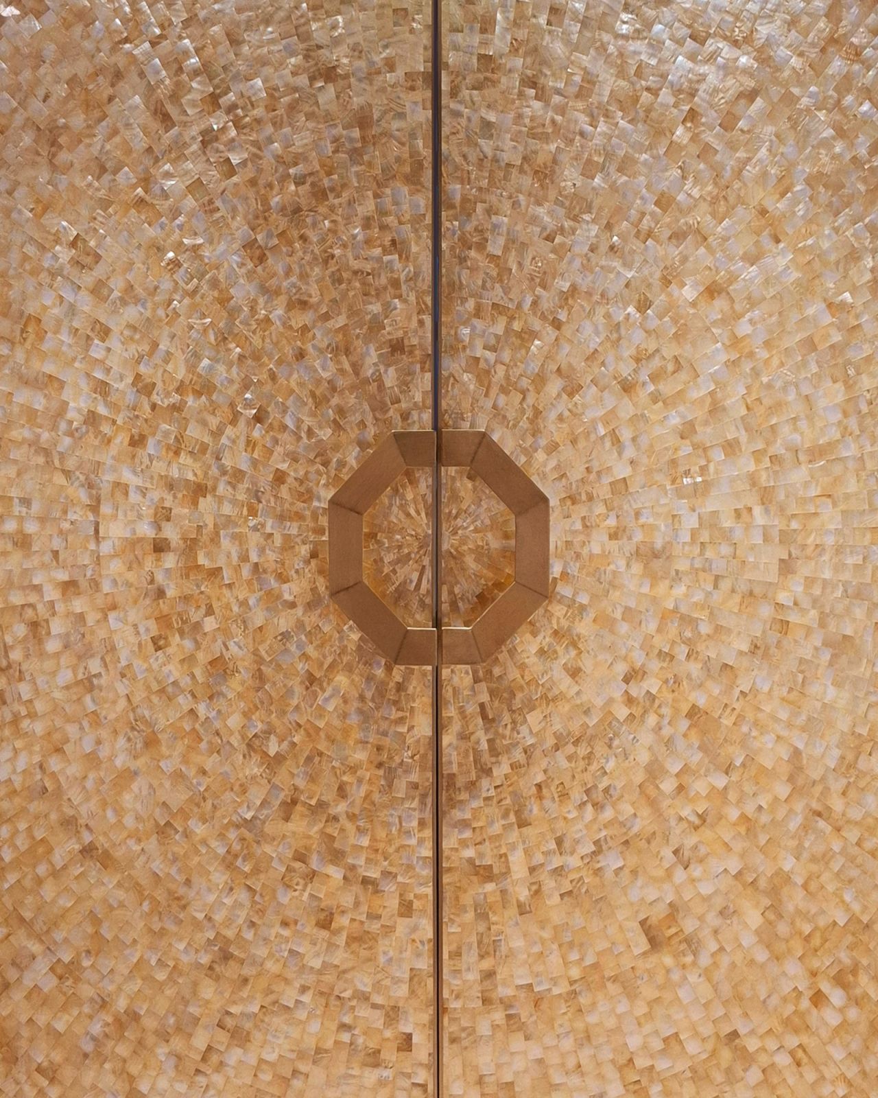 Mother-of-pearl doors that lead inside Maison Jewelmer (Photo: Courtesy of Jewelmer)