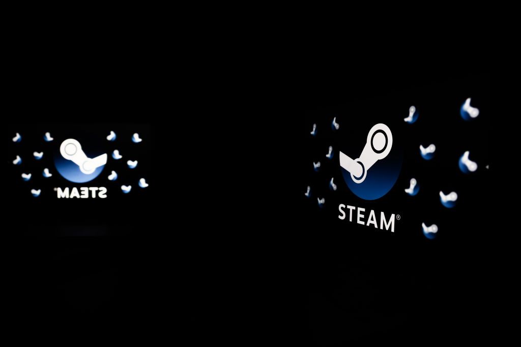 ANKARA, TURKIYE - NOVEMBER 22: In this photo illustration, Steam logos are being displayed on mobile phone screens in Ankara, Turkiye on November 22, 2023. (Photo by Ahmet Serdar Eser/Anadolu via Getty Images)