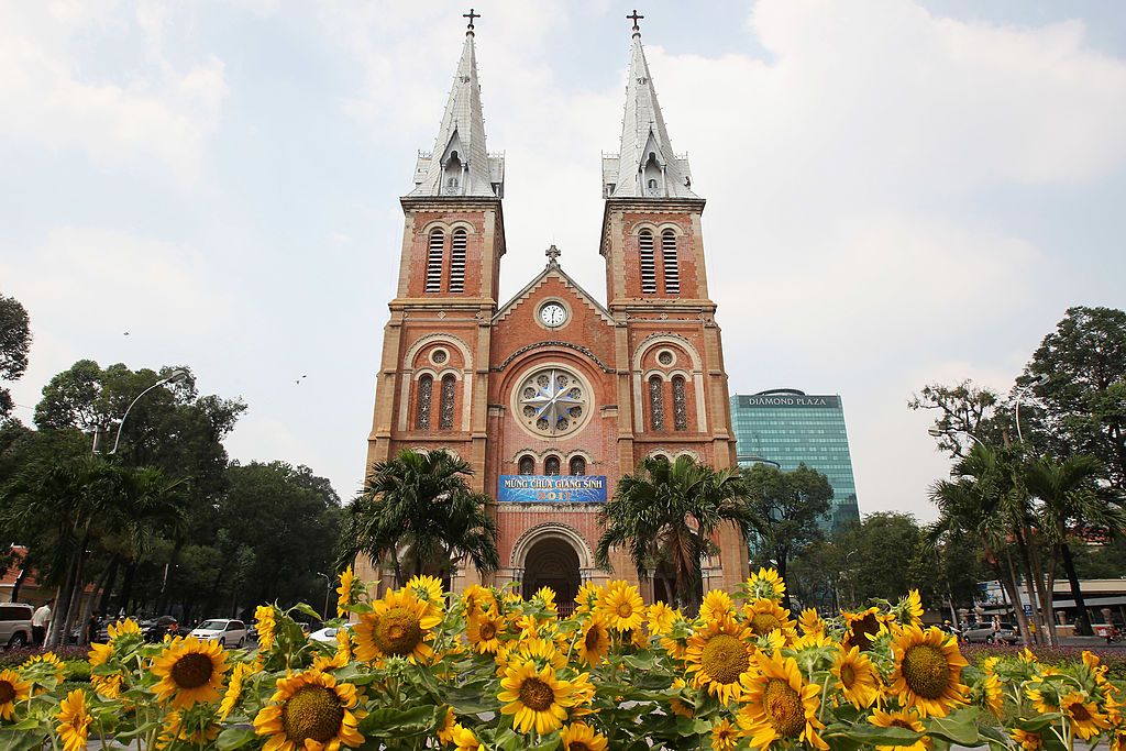 The Notre Dame Cathedral in Ho Chi Minh (Photo: Chris Jackson/Getty Images)