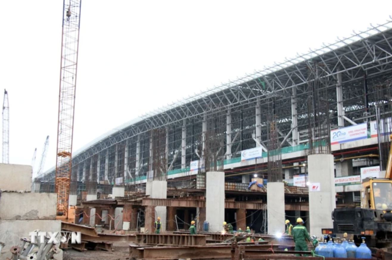 A new airport is being constructed in Ho Chi Minh CIty (Photo: VNA)
