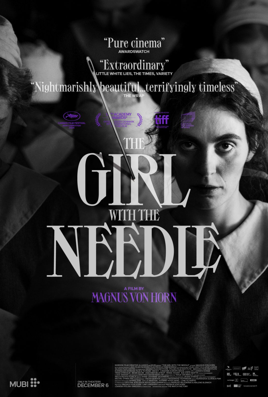 'The Girl With the Needle' ผู้เข้าชิงรางวัลออสการ์ สาขาภาพยนตร์ต่างประเทศยอดเยี่ยม จากประเทศเดนมาร์ก