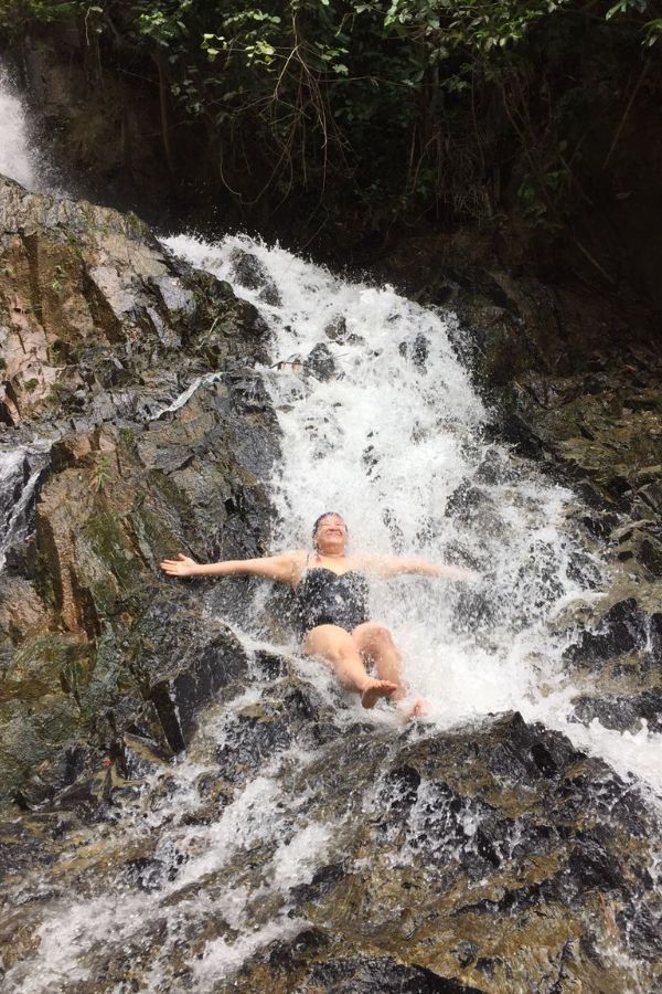 Bihzhu at Janda Baik waterfall