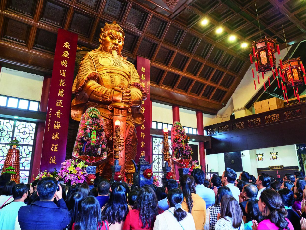 วัดแชกง ซาถิ่น, Che Kung Temple, Sha Tin