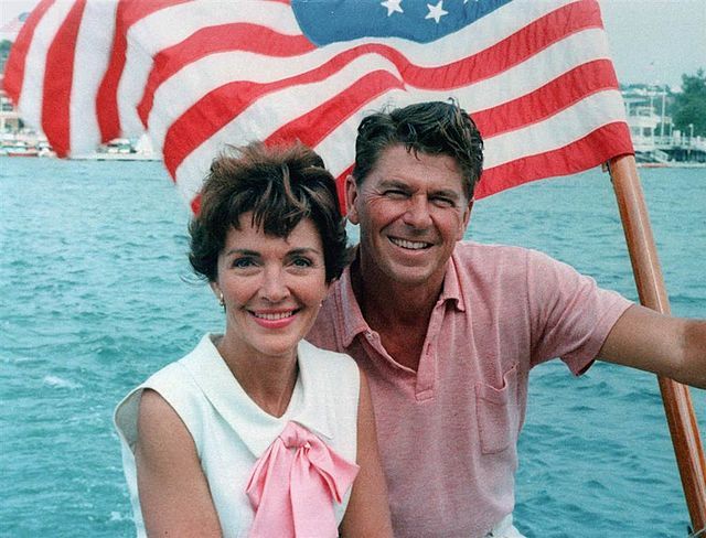 Ronald and Nancy Reagan