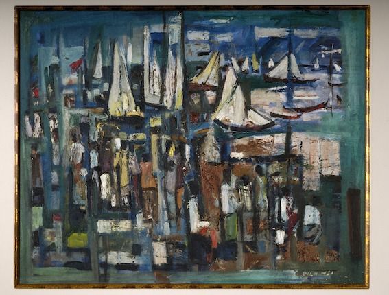 Boats by Chen Wen Hsi (Photo: The St. Regis Singapore)