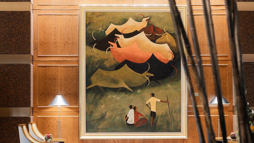 Gathering by Tay Bak Koi (Photo: Conrad Centennial Singapore)