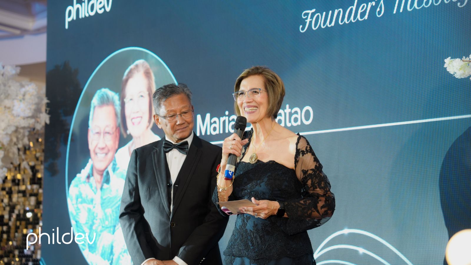 Tech entrepreneur Dado Banatao and his wife Maria Banatao, both founded PhilDev (Photo: PhilDev)