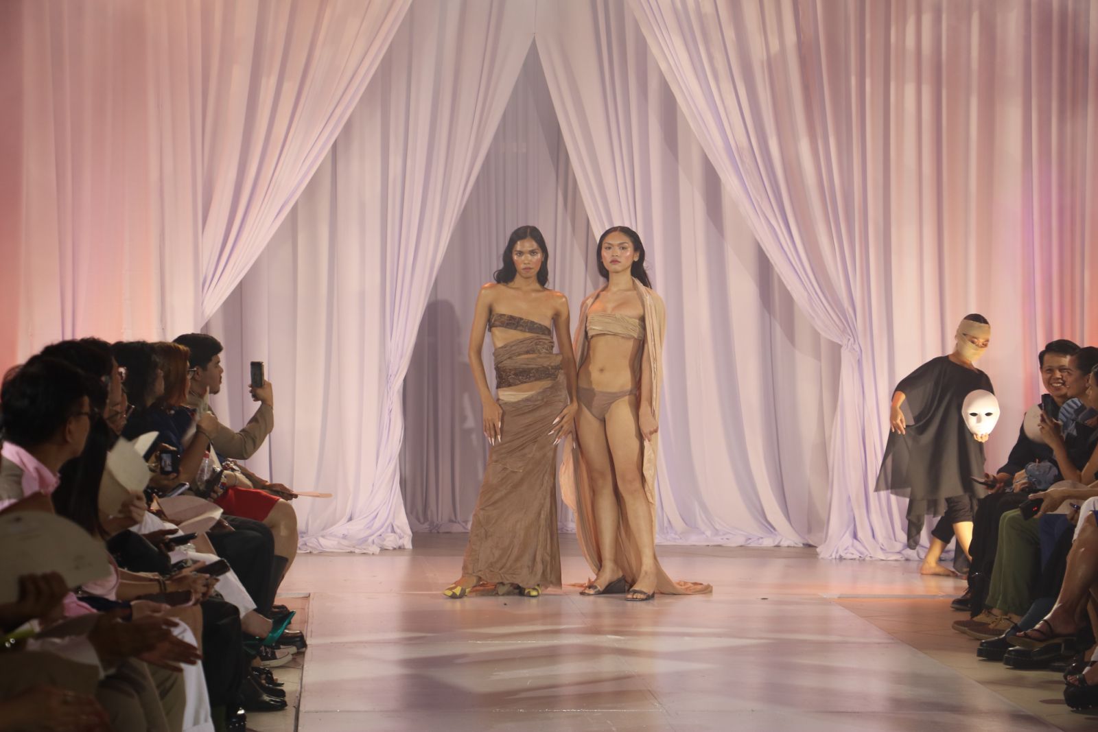 Looks by Benilde Fashion Design and Merchandising student Serena San Jose (Photo: Courtesy of De La Salle-College of Saint Benilde)
