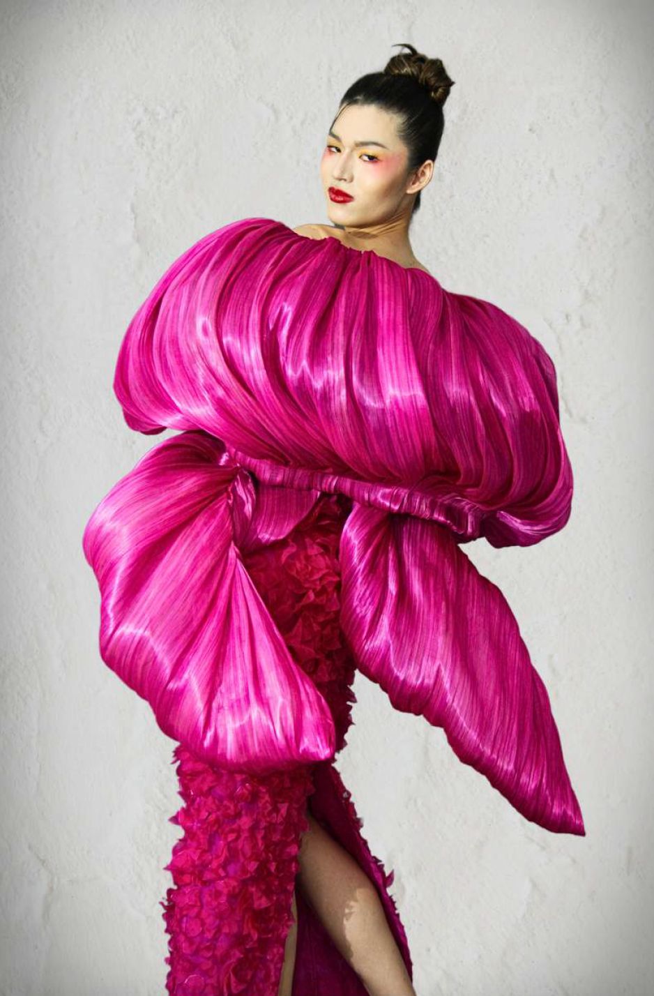 A look by Benilde Fashion Design and Merchandising student Hannah Barrera (Photo: Courtesy of De La Salle-College of Saint Benilde)
