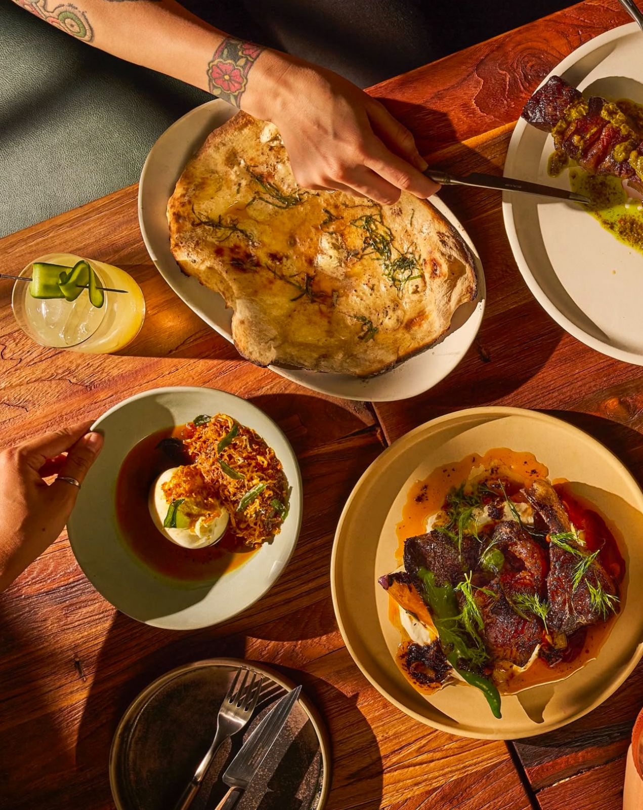 Table spread at Magpie (Photo: Instagram/ @magpiesingapore)