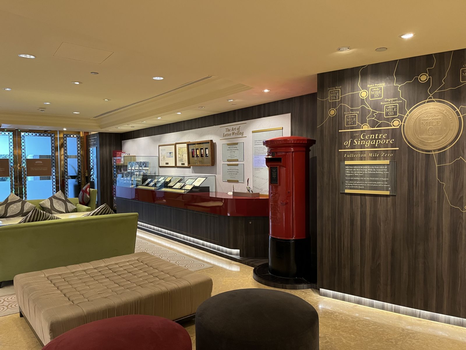 The Fullerton Heritage Gallery (Photo: The Fullerton Hotel Singapore)