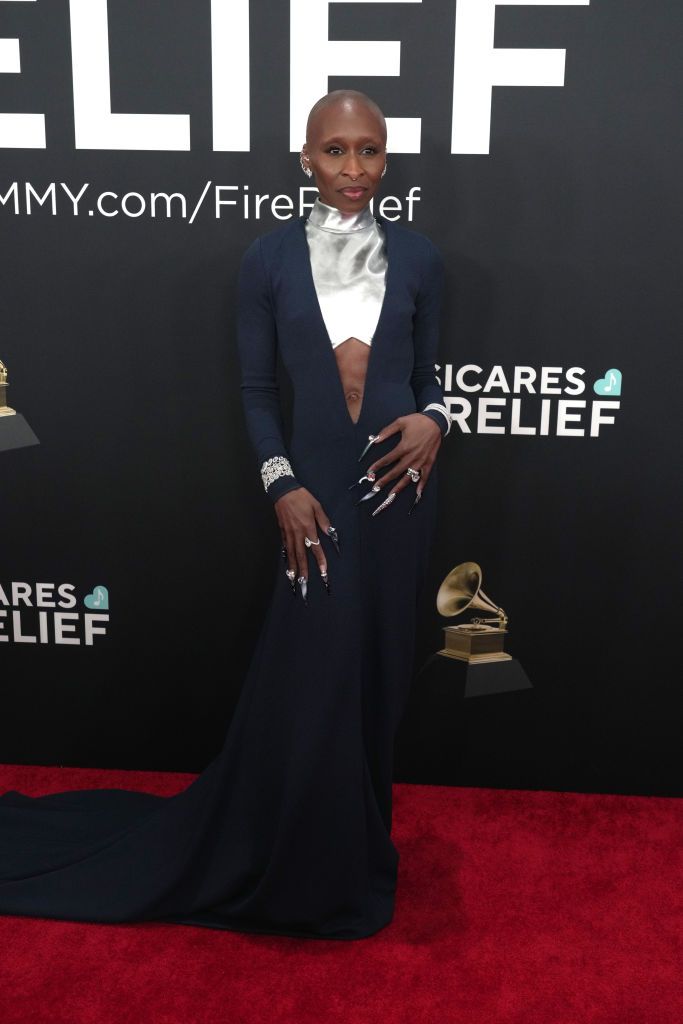 LOS ANGELES, CALIFORNIA - FEBRUARY 02: (FOR EDITORIAL USE ONLY) Cynthia Erivo attends the 67th GRAMMY Awards at Crypto.com Arena on February 02, 2025 in Los Angeles, California. (Photo by Jeff Kravitz/FilmMagic)