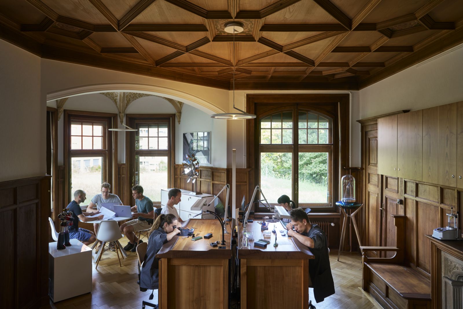 The MB&F team at the M.A.D.House, its creative hub