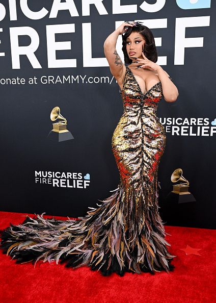 Cardi B at the 67th GRAMMY Awards held at the Crypto.com Arena on February 2, 2025 in Los Angeles, California. (Photo by Gilbert Flores/Billboard via Getty Images)