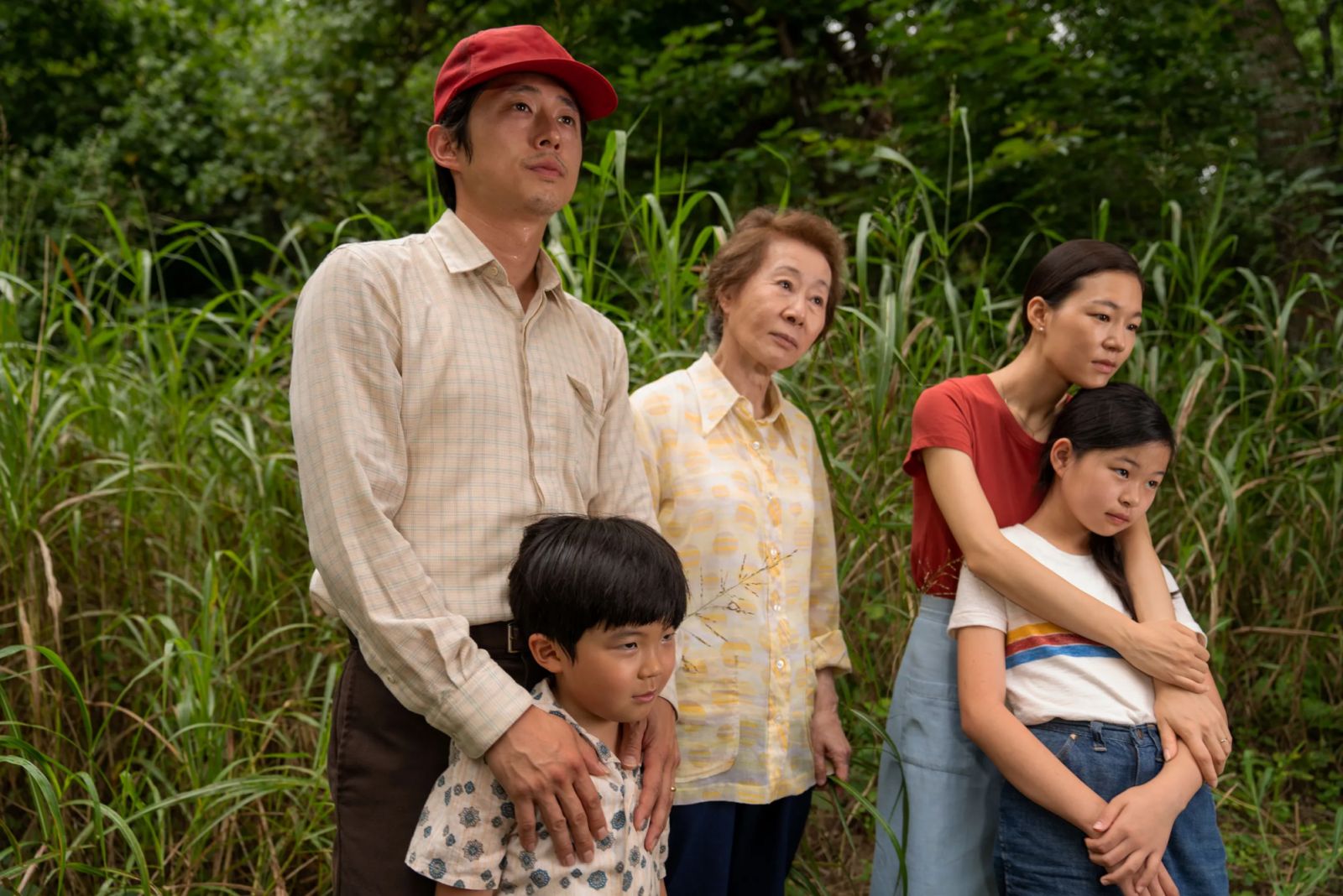The cast of ‘Minari’, including the Oscar-winning Youn Yuh-jung (Photo: A24)