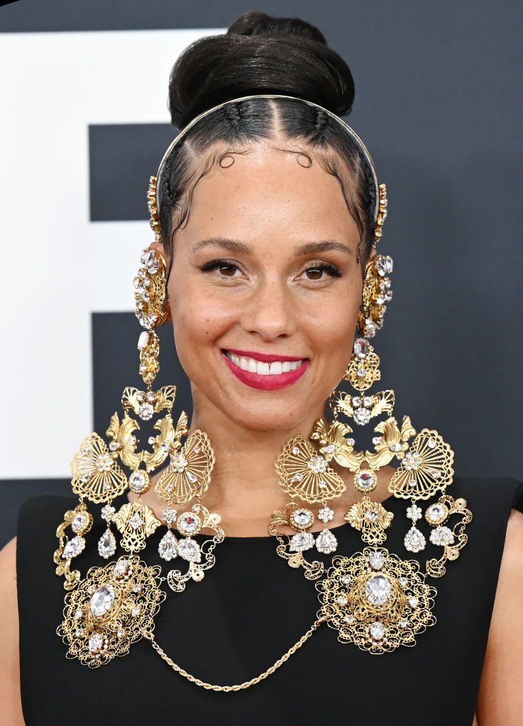 Alicia Keys at the 67th GRAMMY Awards held at the Crypto.com Arena on February 2, 2025 in Los Angeles, California. (Photo by Gilbert Flores/Billboard via Getty Images)
