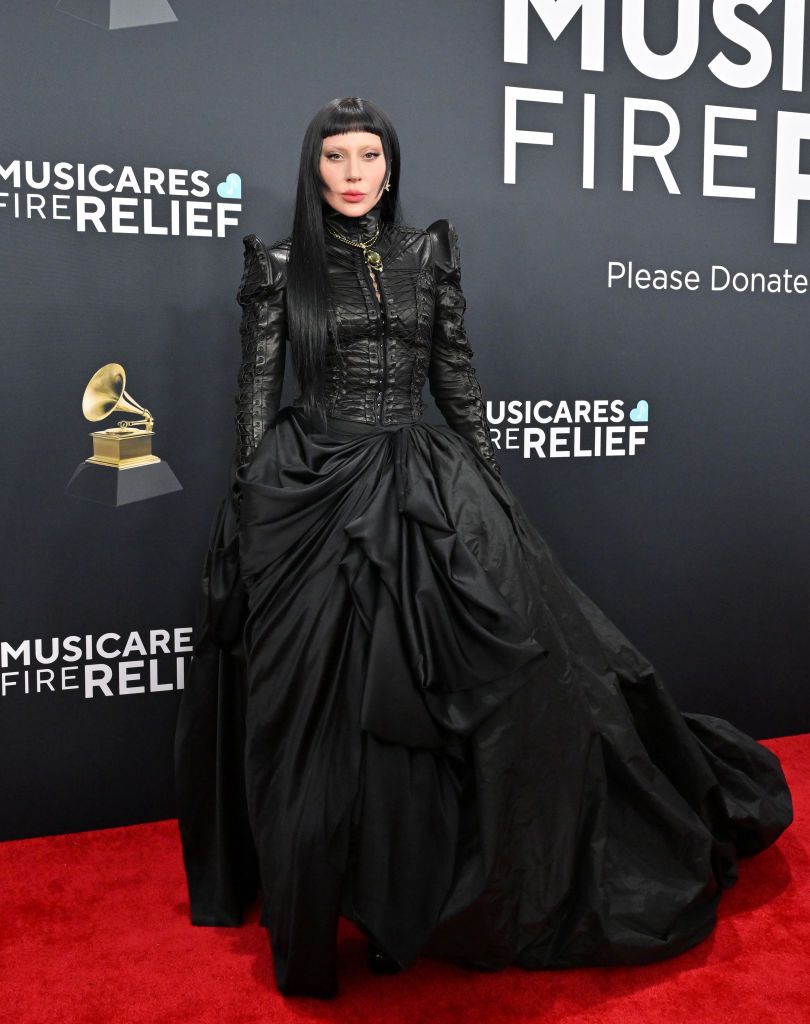 LOS ANGELES, CALIFORNIA - FEBRUARY 02: (FOR EDITORIAL USE ONLY) Lady Gaga attends the 67th GRAMMY Awards at Crypto.com Arena on February 02, 2025 in Los Angeles, California. (Photo by Axelle/Bauer-Griffin/FilmMagic)