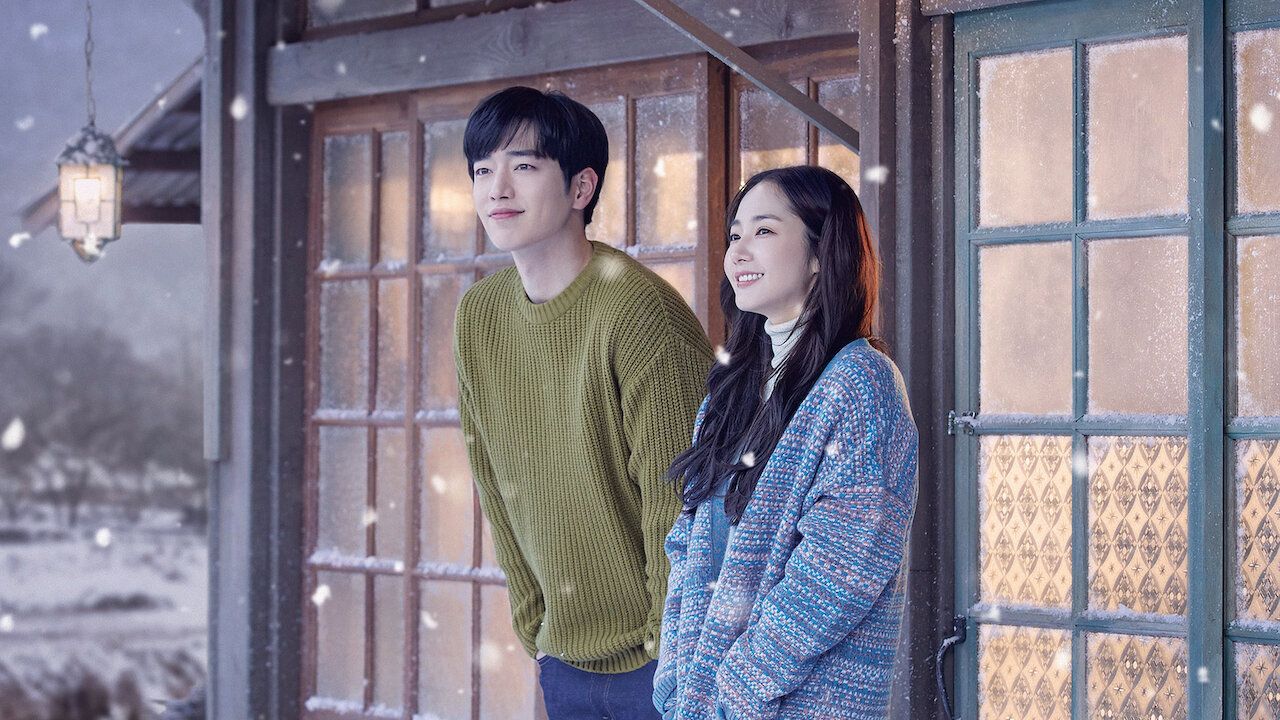 Seo Kang-joon and Park Min-young in ‘When the Weather Is Fine’ (Photo: Netflix)