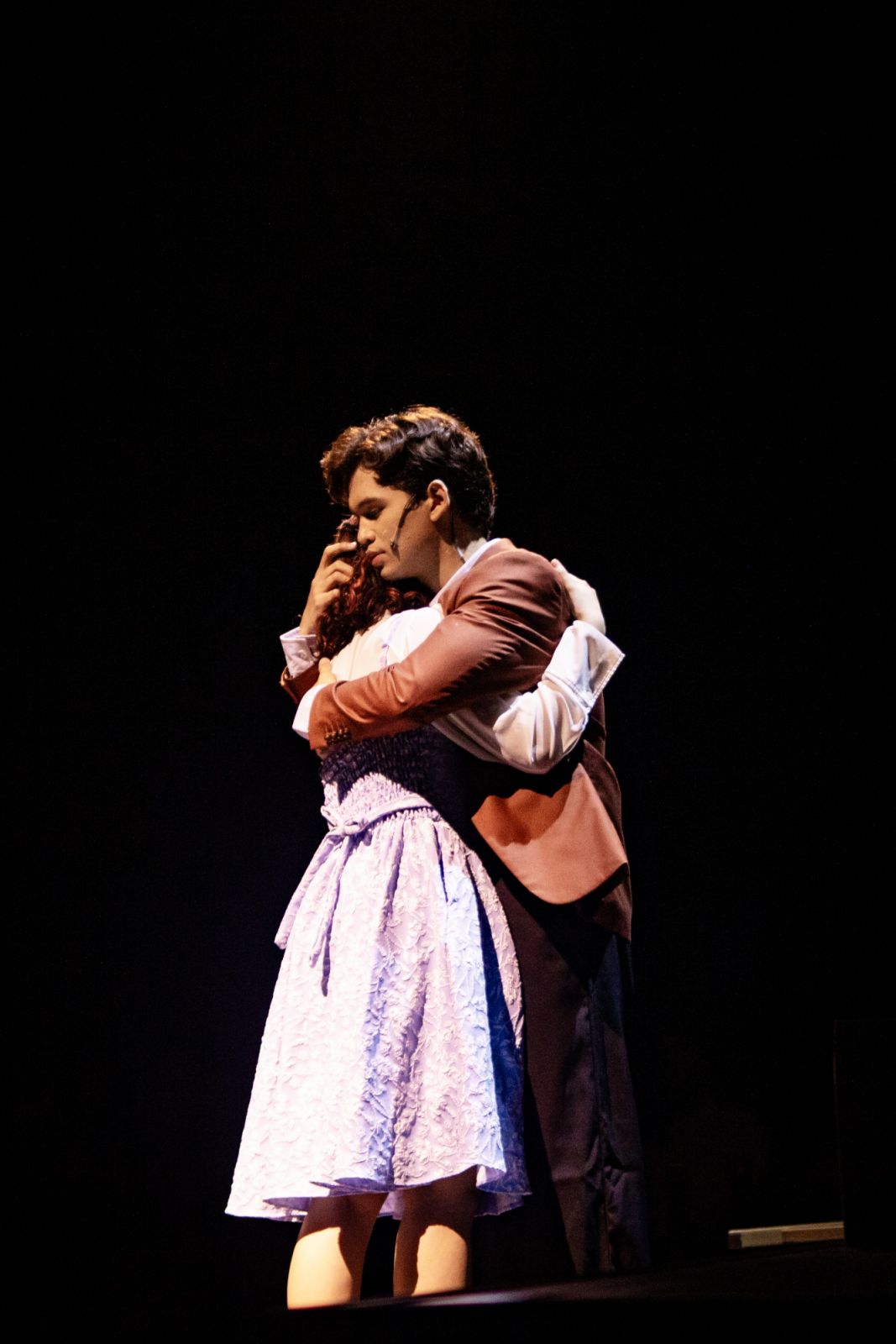 Sheena Belarmino and Omar Uddin in Next to Normal (Photo: Loreta Arroyo)