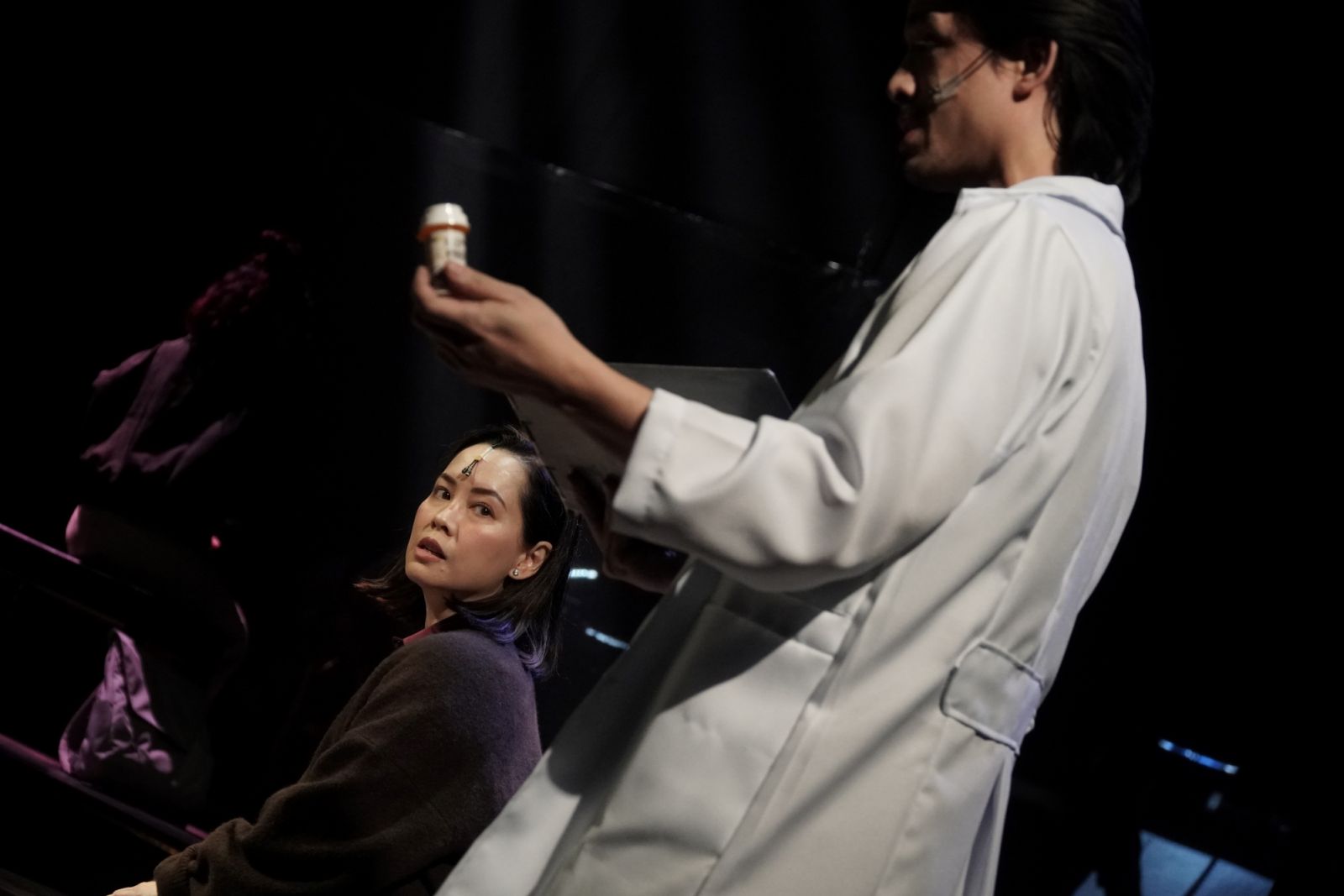 Shiela Valderrama and Jef Flores in Next to Normal (Photo: Lance Bersamina)
