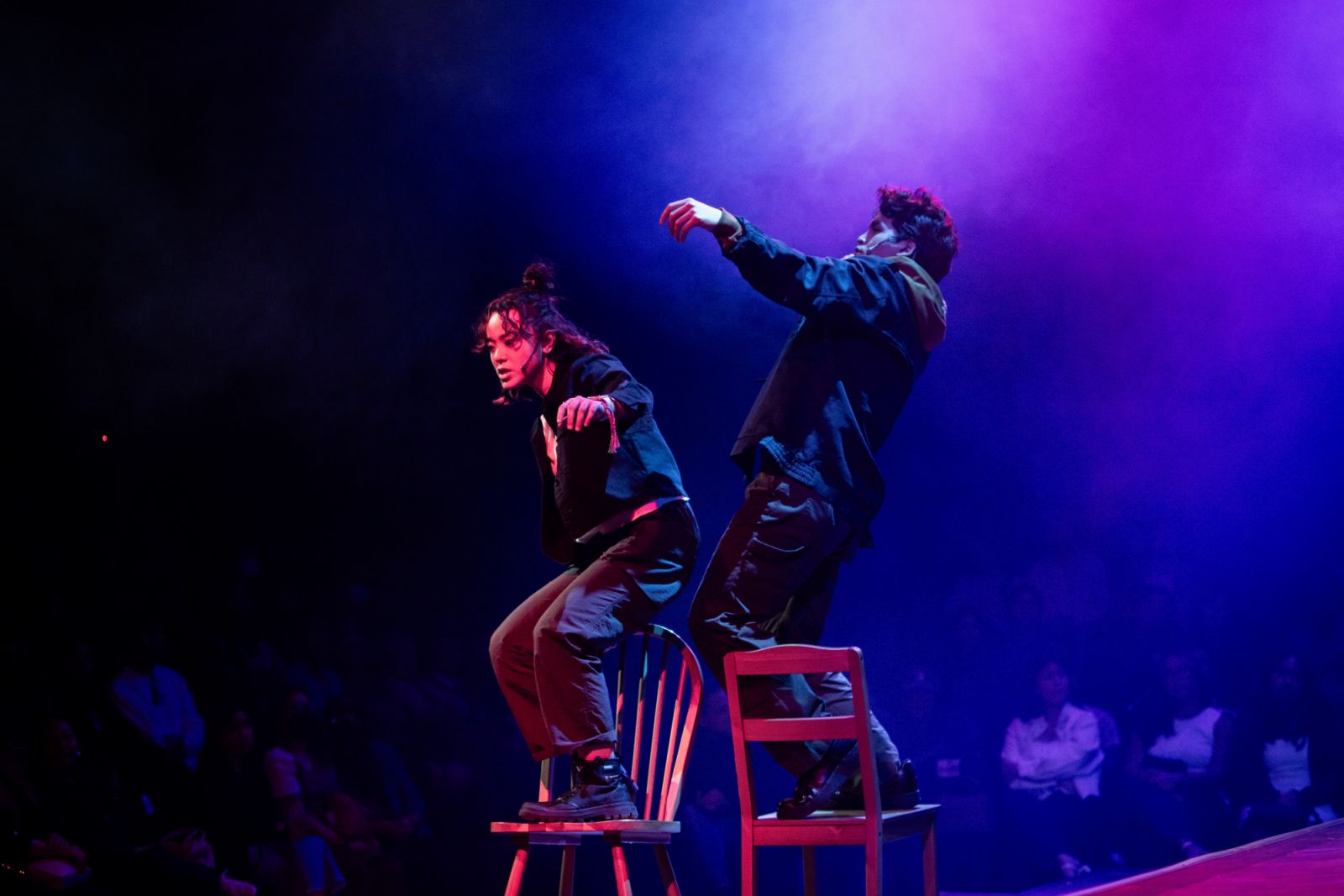 Sheena Belarmino and Omar Uddin in Next to Normal (Photo: Loreta Arroyo)