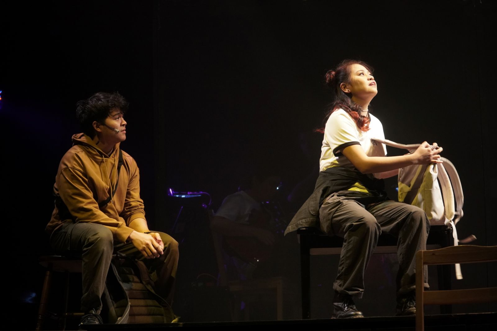 Davy Narciso and Jam Binay in Next to Normal (Photo: Lance Bersamina)