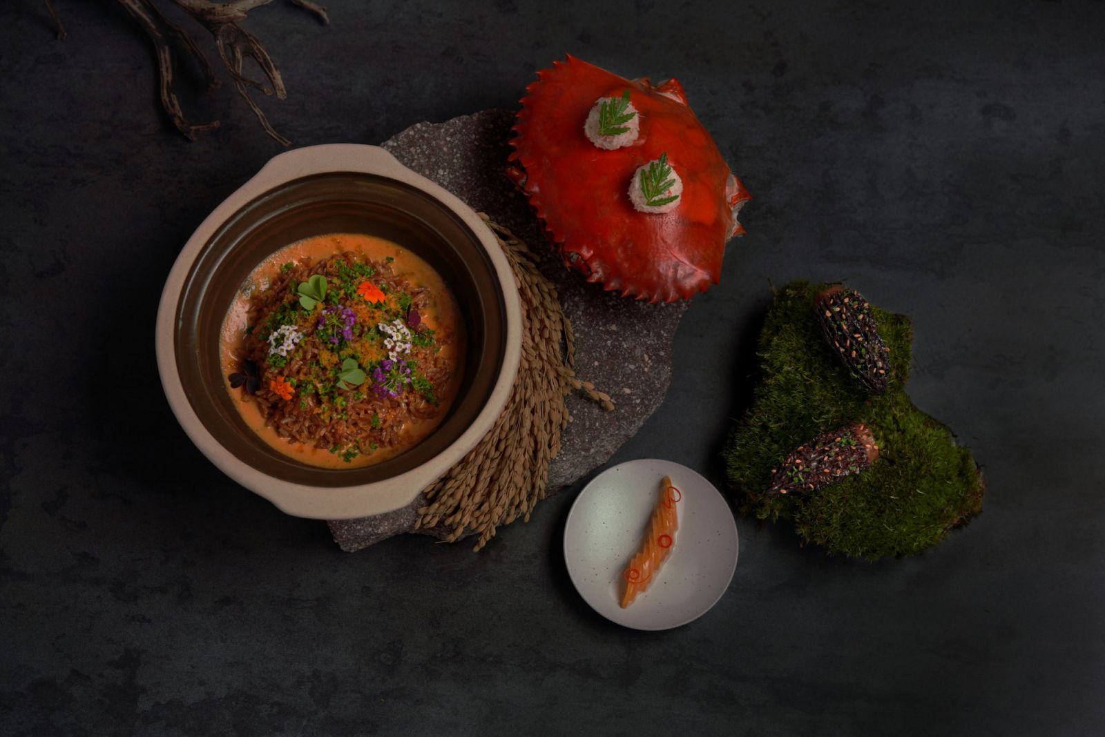Crab claypot rice (Photo: Imbue)