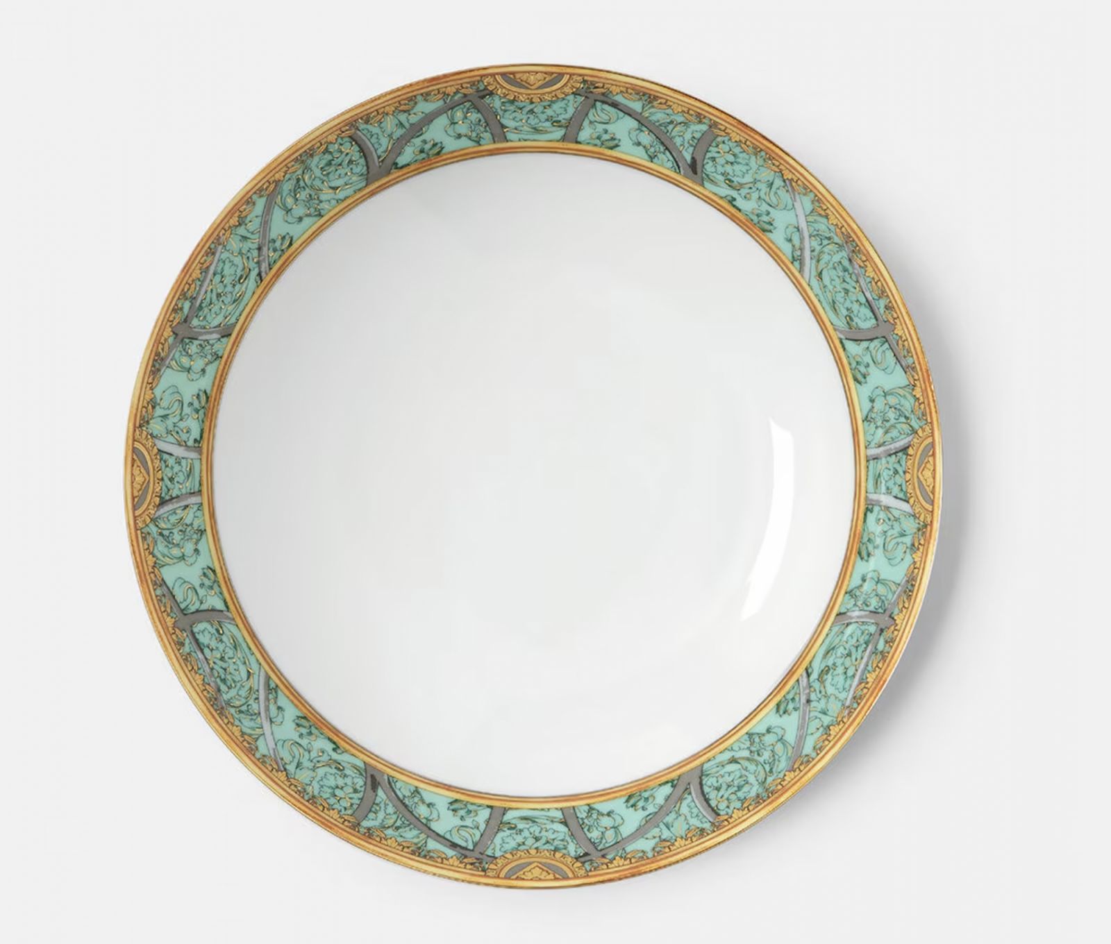 Scala Del Palazzo Verde Soup Plate (Photo: Versace Website)