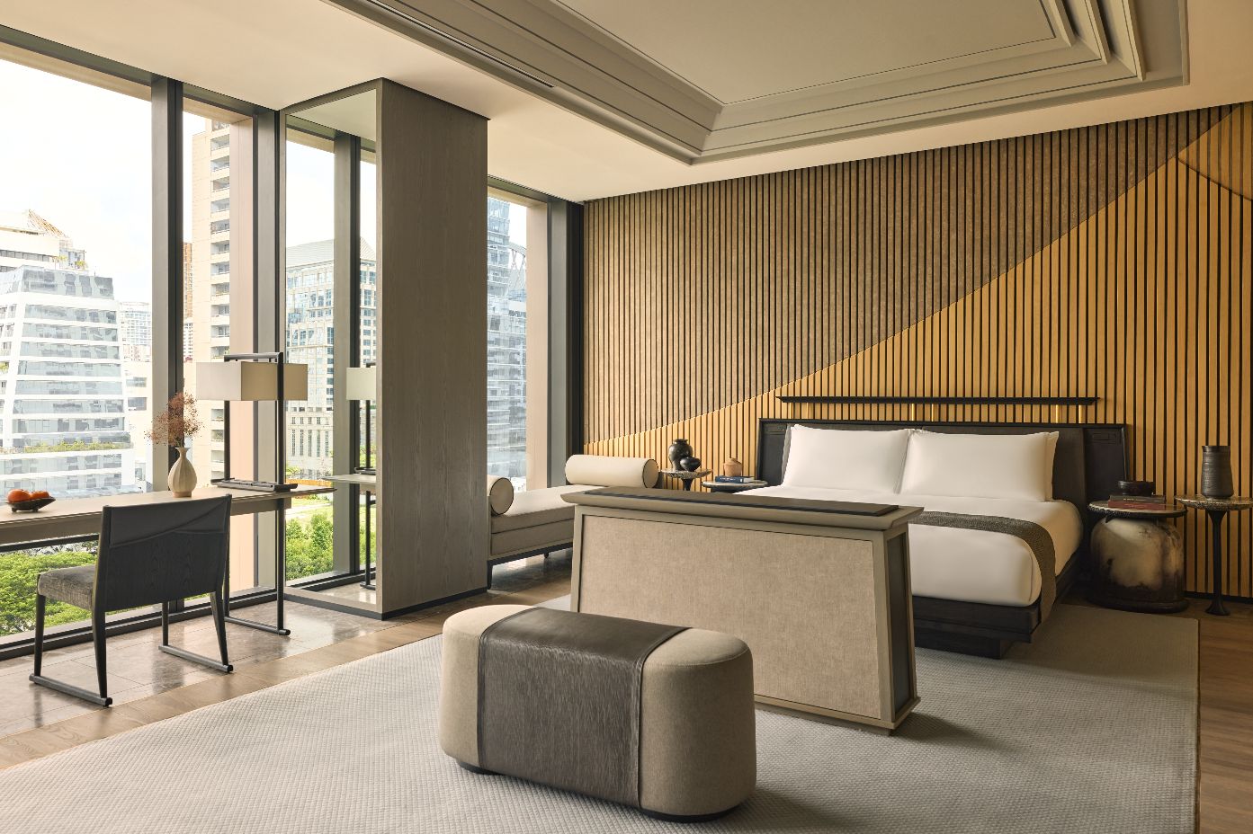 ห้องพักของโรงแรม Aman Nai Lert Bangkok (Photo: Aman Nai Lert Bangkok)