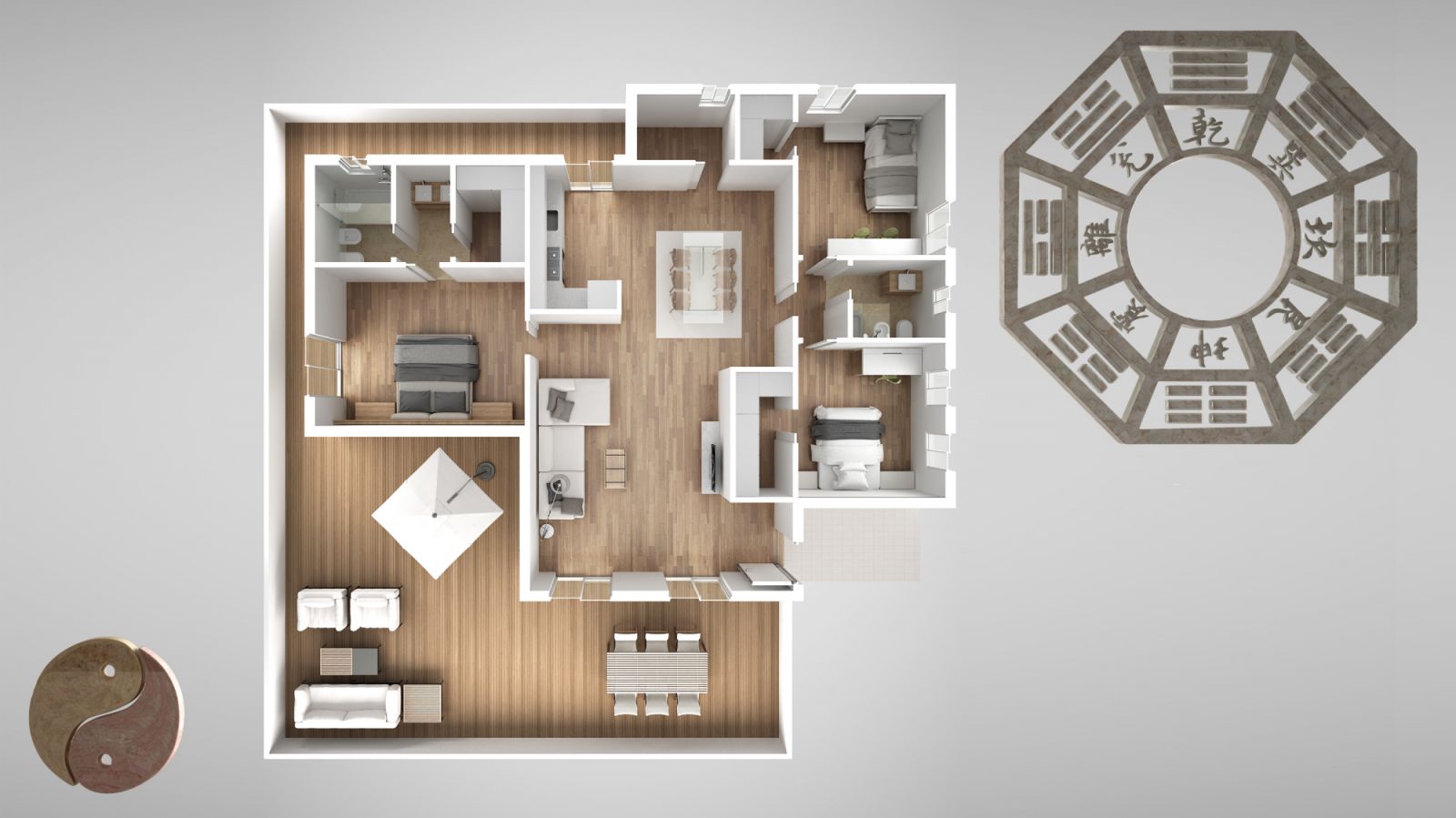 Interior design project with feng shui consultancy at the forefront (Photo: Getty Images)