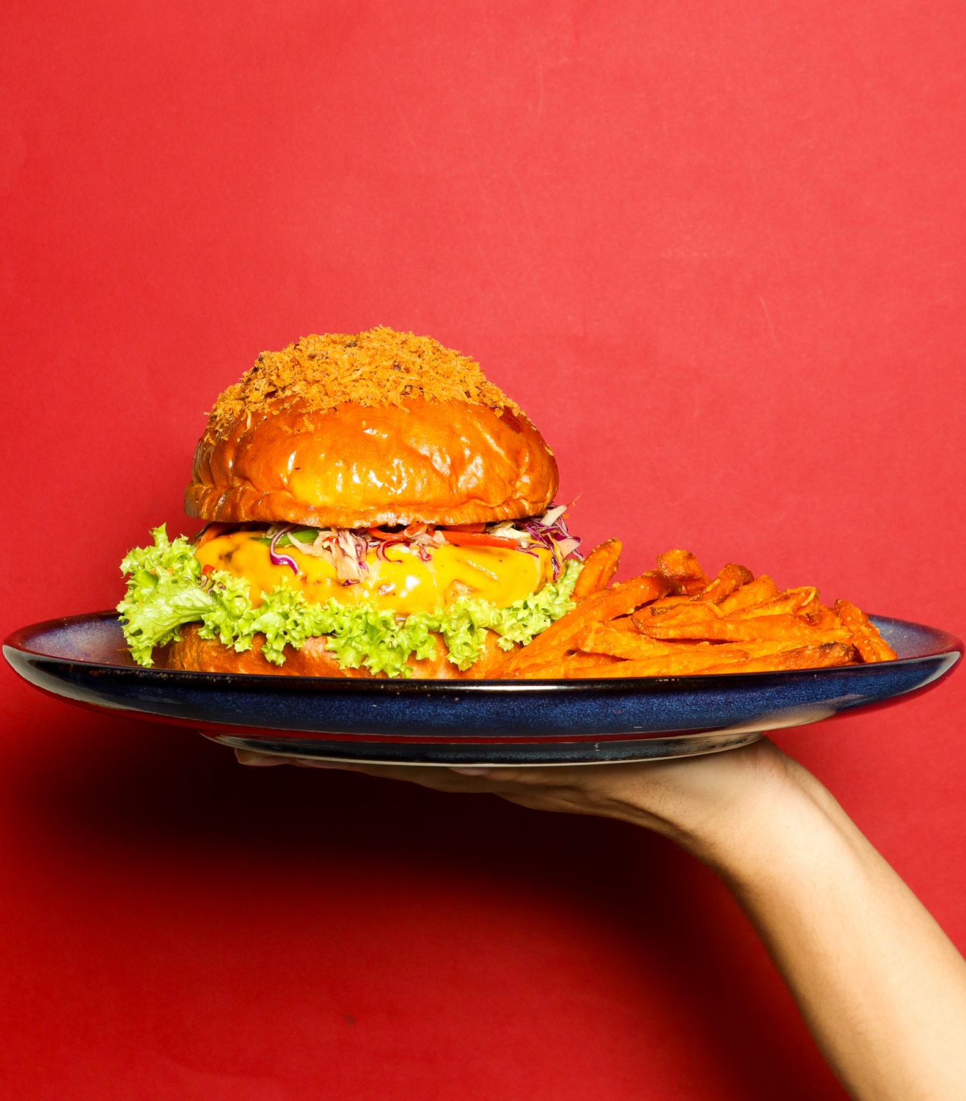 Chicken Burger at Quivo