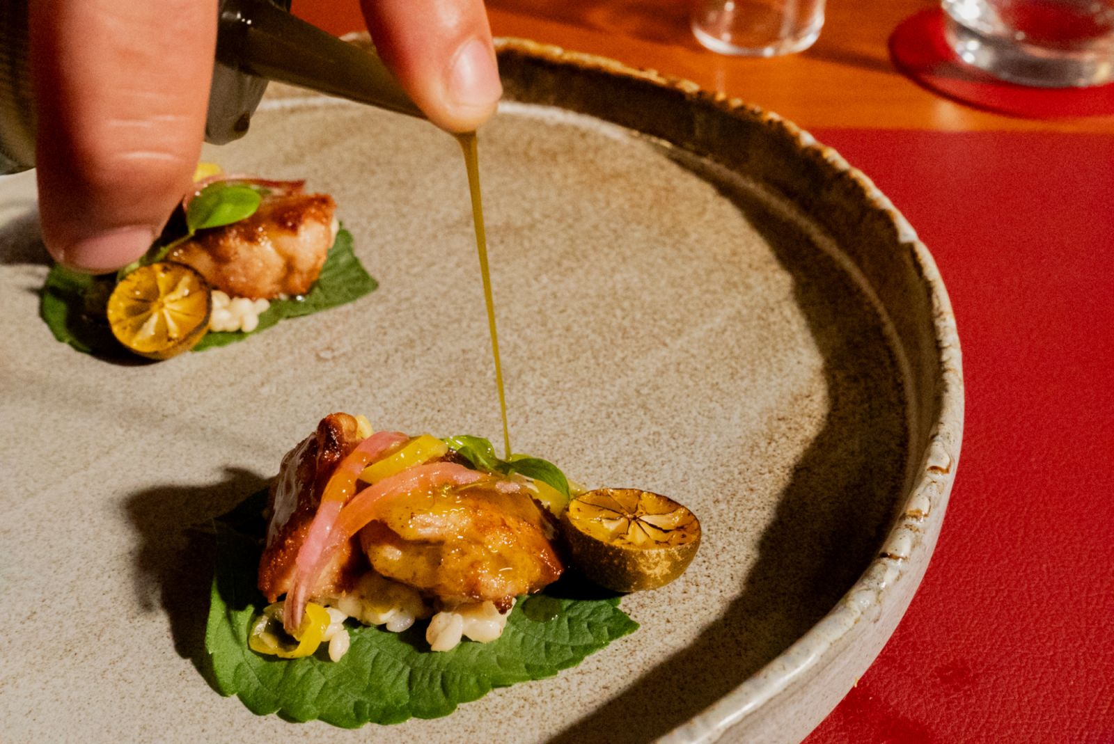 Goxo, a 12-seater bar-asador serving innovative Basque cuisine in Salcedo Village | Mollejas, sweetbreads