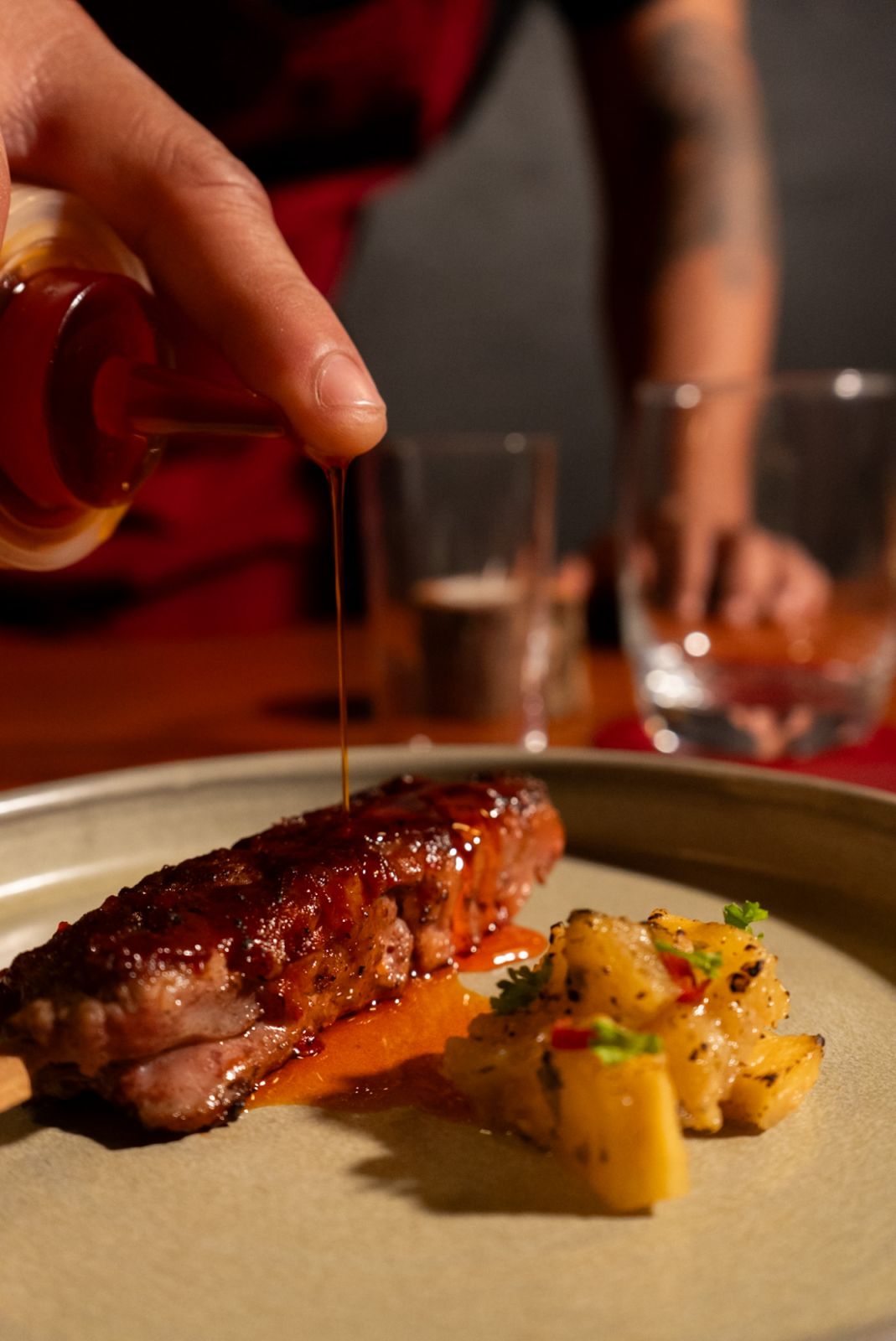 Goxo, a 12-seater bar-asador serving innovative Basque cuisine in Salcedo Village | Ibérico pluma