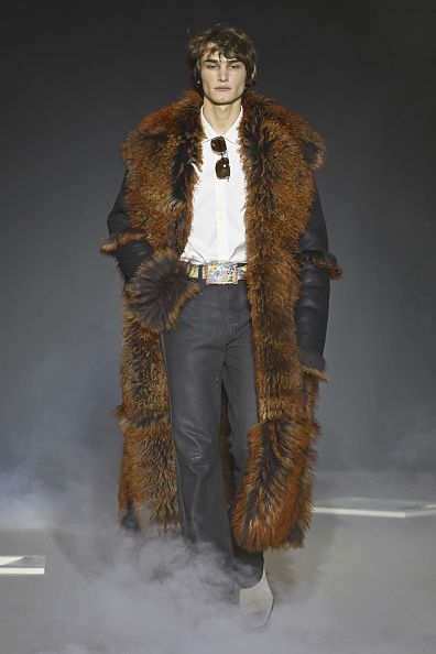 PARIS, FRANCE - JANUARY 25: A model walks the runway during the KidSuper Ready to Wear Fall/Winter 2025-2026 fashion show as part of the Paris Men Fashion Week on January 25, 2025 in Paris, France. (Photo by Victor VIRGILE/Gamma-Rapho via Getty Images)