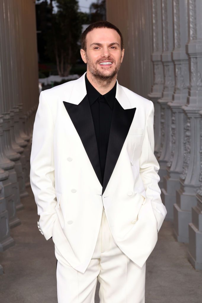 LOS ANGELES, CALIFORNIA - NOVEMBER 02: Sabato De Sarno, Creative Director, Gucci attends the 2024 LACMA Art+Film Gala at Los Angeles County Museum of Art on November 02, 2024 in Los Angeles, California. (Photo by Monica Schipper/Getty Images)