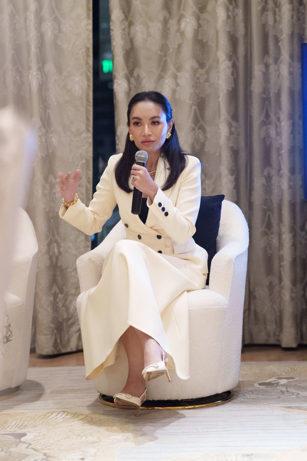 Usec Emmeline Villar in the fireside chat