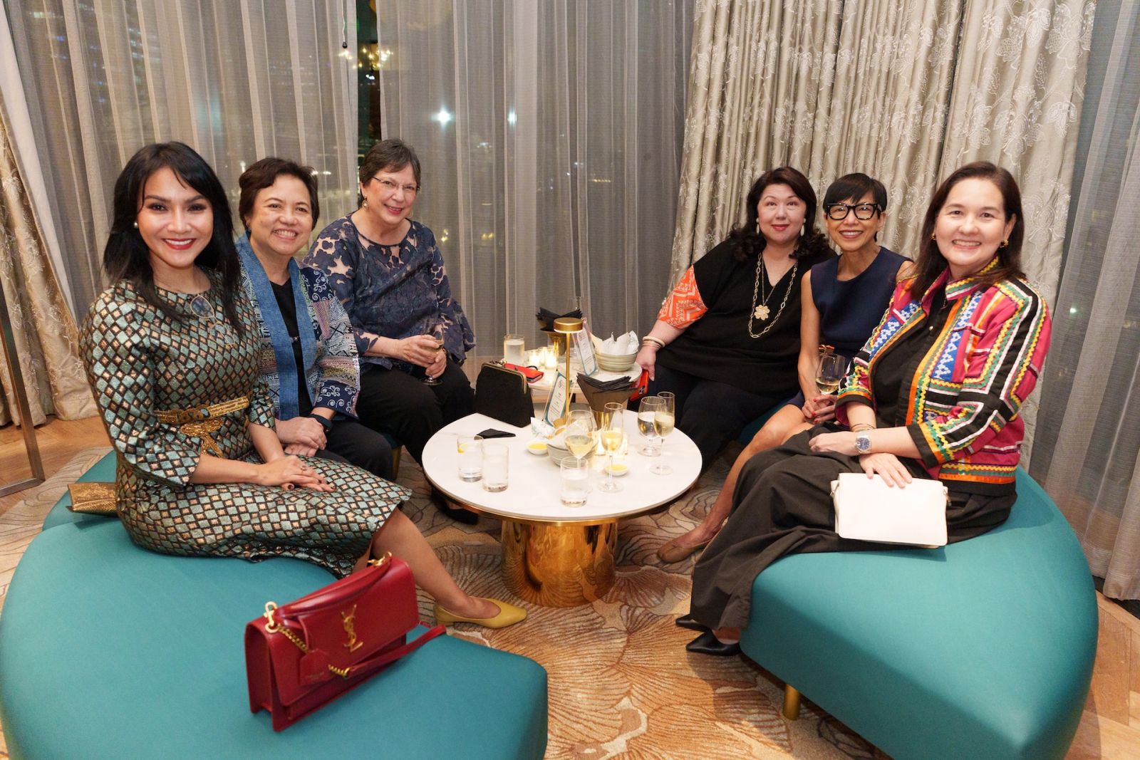 Dini Indrawati Septiani, Dr. Bernie Madrid, Atty. Katrina Legarda, Irene Martel Francisco, Felicia Atienza and Joanna Ongpin Duarte