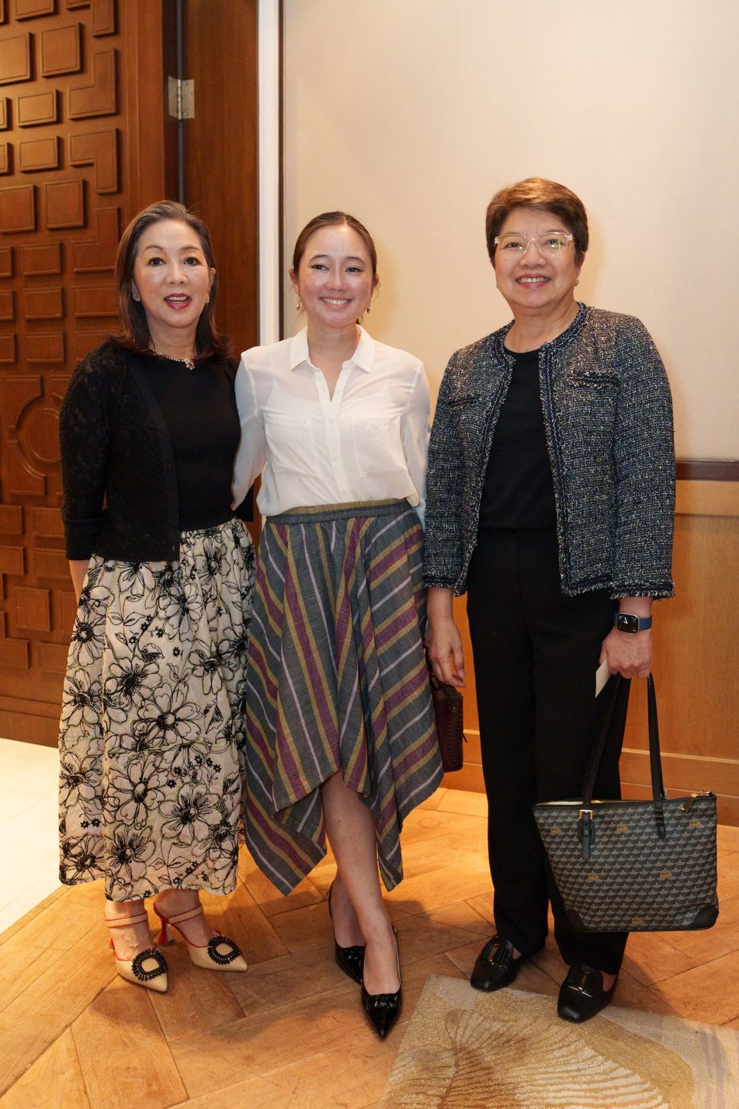 Mercedes Lopez Vargas, Marianna Vargas Morada and Pacita Juan