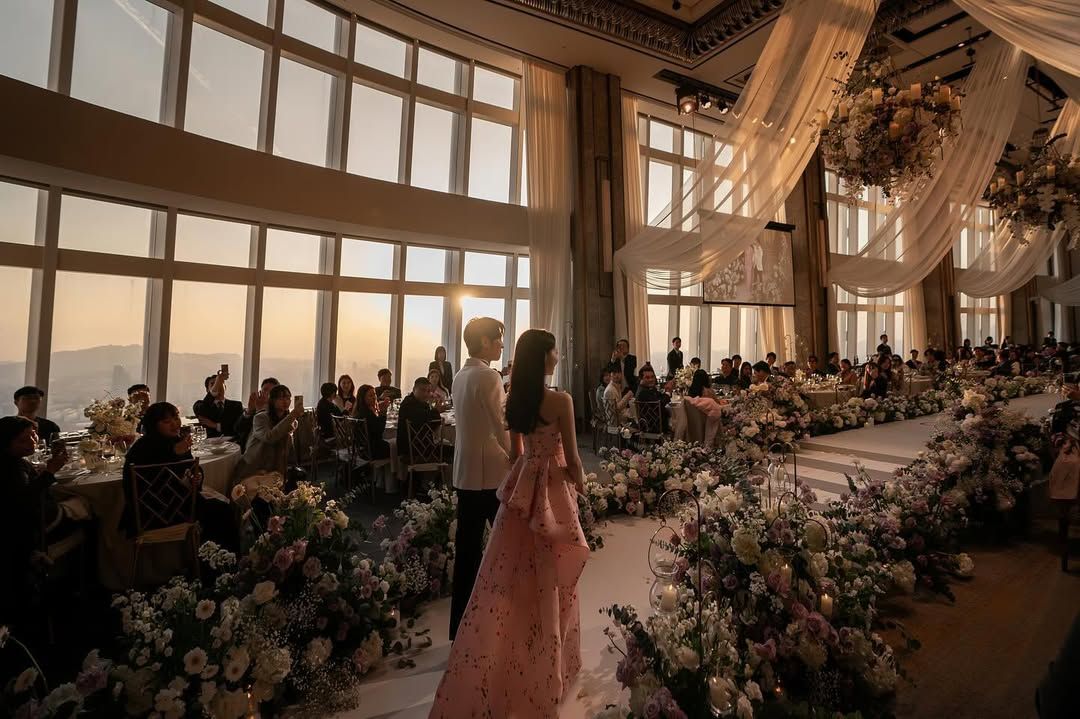 Lee Sang-yeob’s wedding ceremony in Seoul (Photo: Instagram/@sangyeob)
