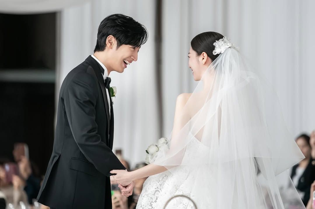 Lee Sang-yeob’s wedding ceremony in Seoul (Photo: Instagram/@sangyeob)