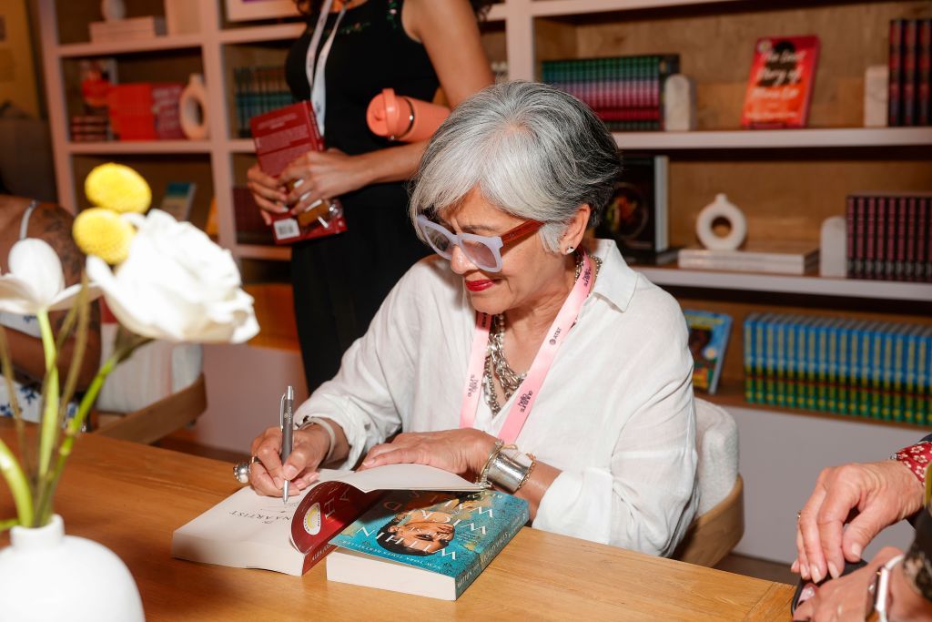 LOS ANGELES, CALIFORNIA - OCTOBER 05: Alka Joshi attends Hello Sunshine's Second Annual Shine Away Experiential Event, Connected by AT&T at Nya Studios on October 05, 2024 in Los Angeles, California. (Photo by Emma McIntyre/Getty Images for Hello Sunshine)