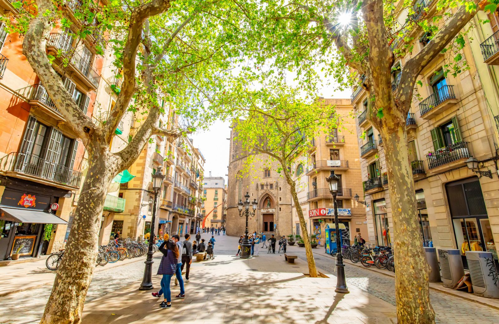 Passeig del Born in Barcelona's El Born district (Photo: Getty Images)