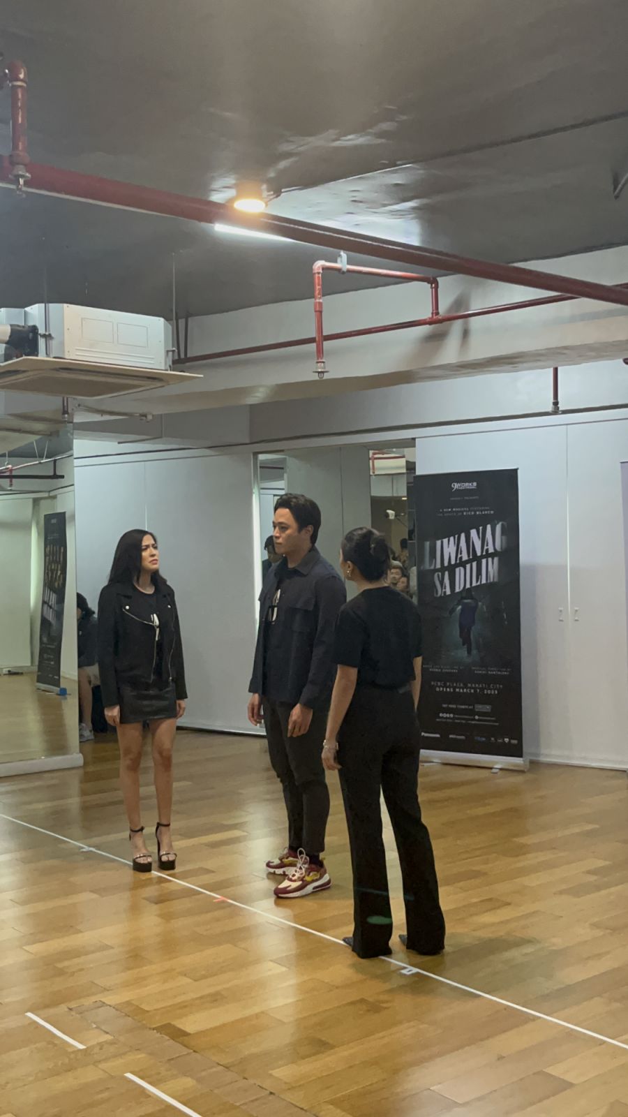 The cast of ‘Liwanag sa Dilim’ during the exclusive press preview