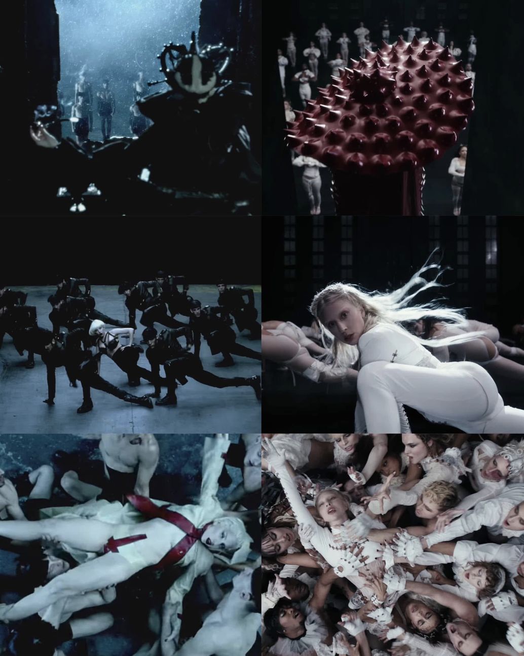 Parts of Lady Gaga's Abracadabra music video seems to be a tribute to her pop hit Alejandro (Photo:Jbooxie/Reddit)