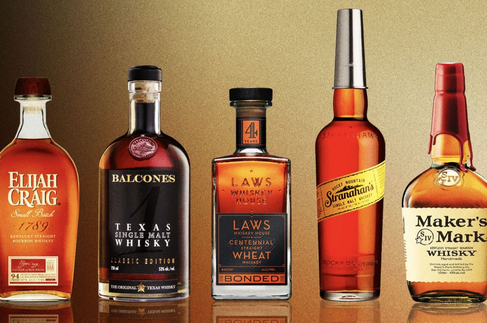 Range of whiskies (Image: Double Oak Essentials)