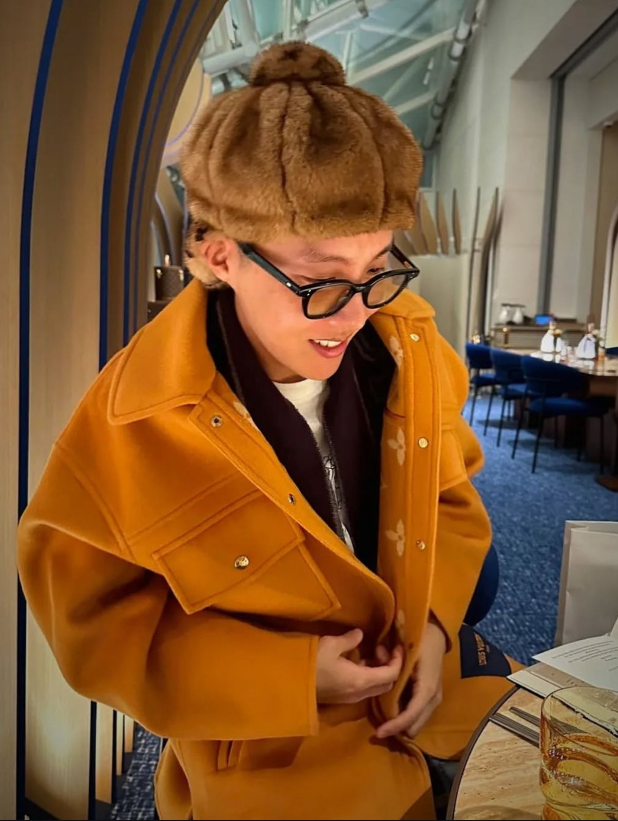 j-hope in Louis Vuitton (Photo: j-hope / Instagram)